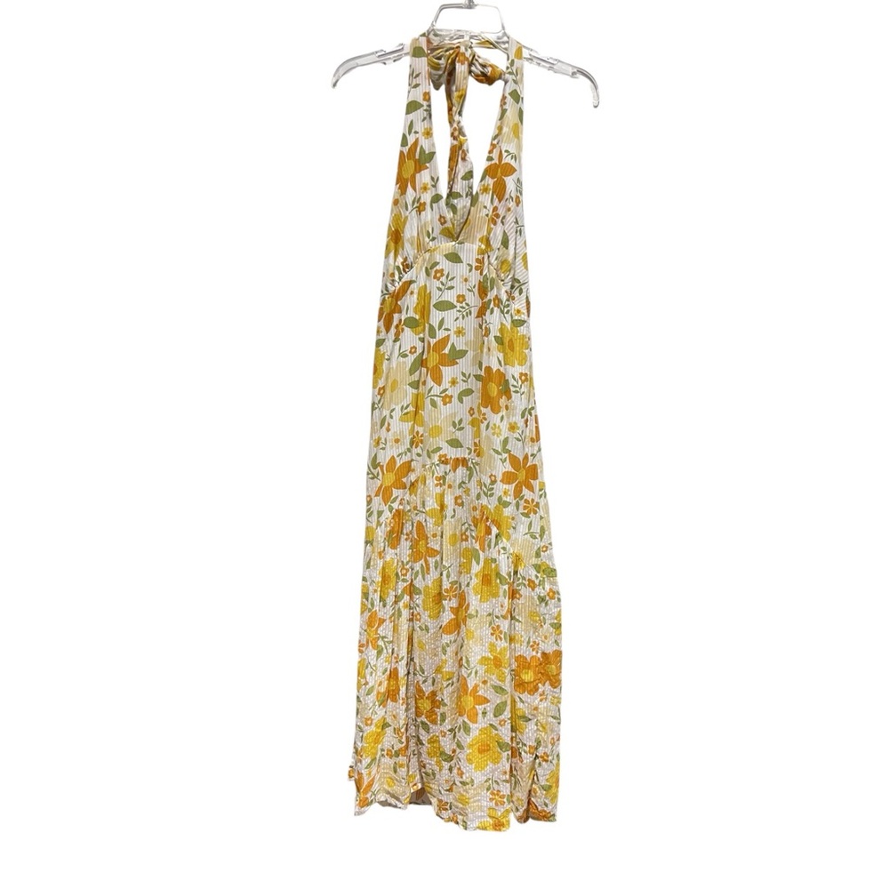 BILLABONG Feelin Retro Floral Halter Maxi Dress - Picture 6 of 13